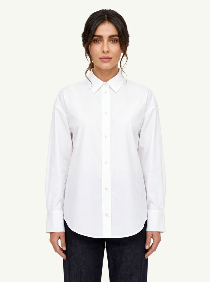  Max Mara S Camicia Bianco - 3
