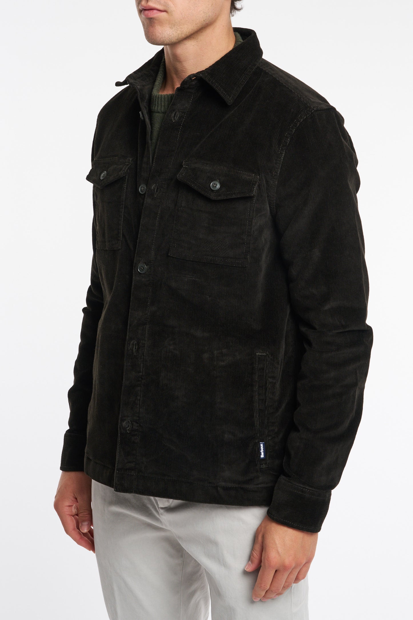 Barbour Giubbino-camicia Verde Verde Uomo - 3