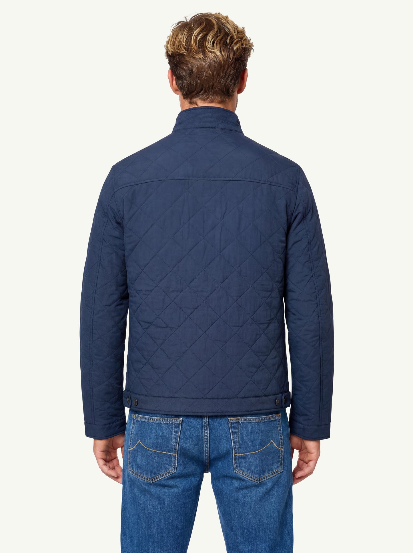  Barbour Tyneside Quilted Jacket Blu - 2