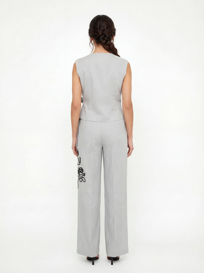  Liviana Conti Gilet Timothy Grigio - 6