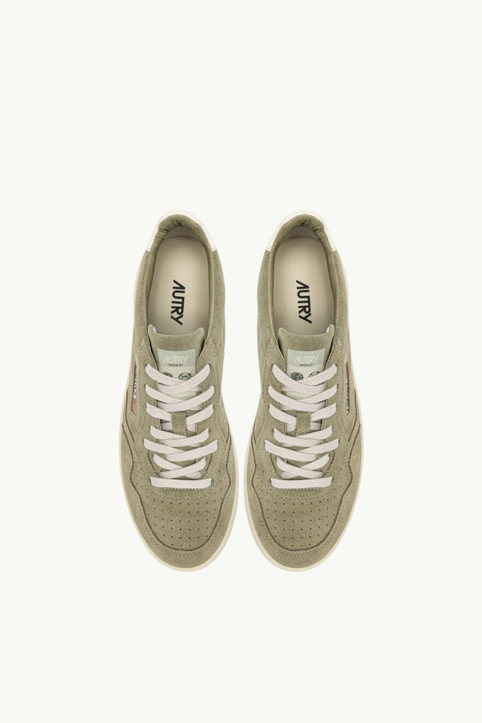  Autry Medalist Low Man Finish Suede Verde - 4