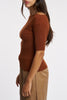 Maxmara Maglia Marrone Donna-2
