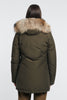  Woolrich Artic Raccoon Parka Verde Verde Donna - 4