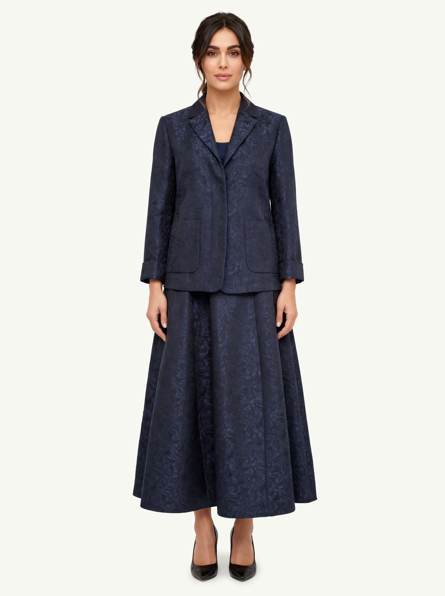  Max Mara S Camicia Blu - 3