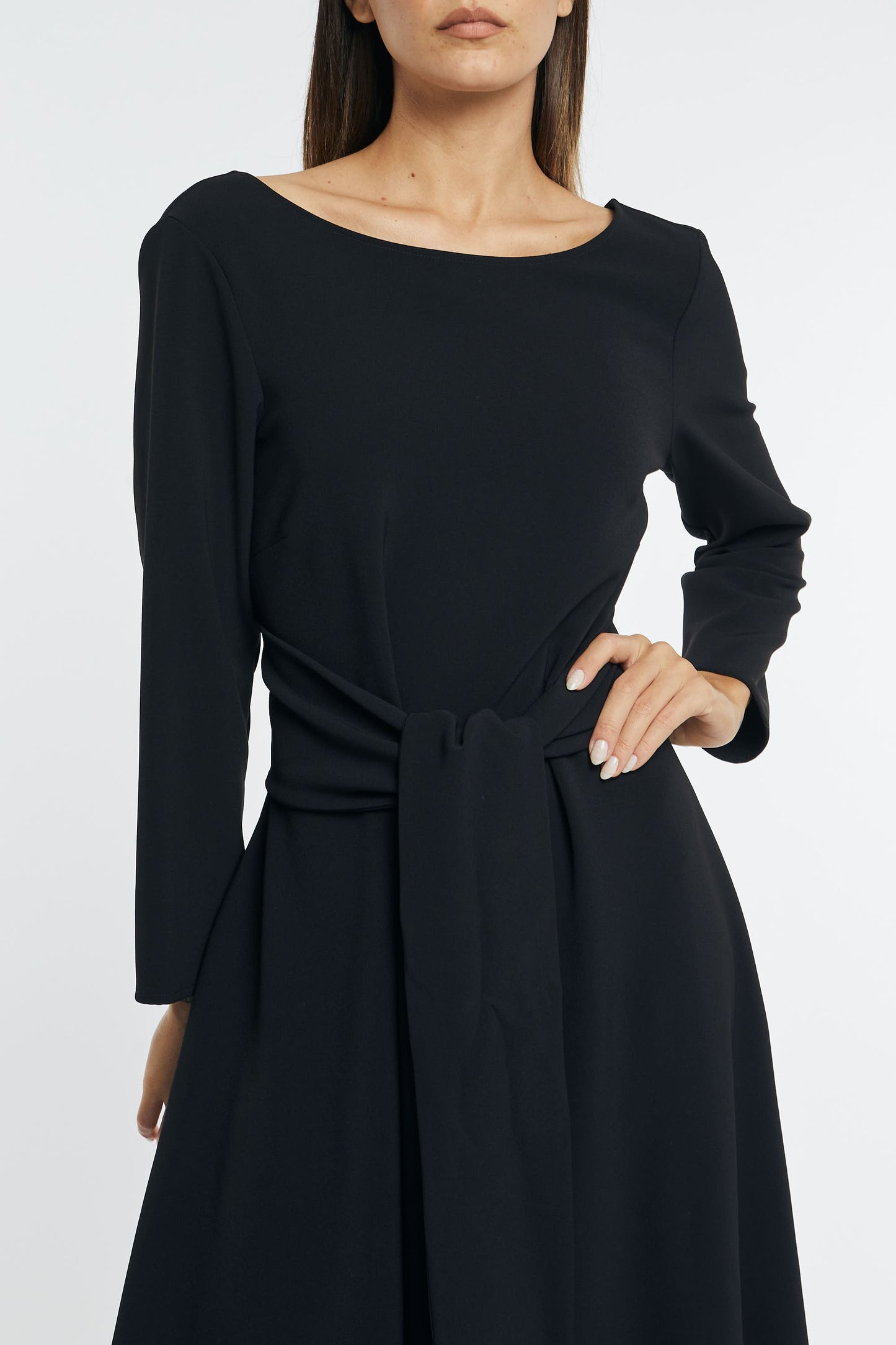  Co.go. Co.go Abito Nero Nero Donna - 9