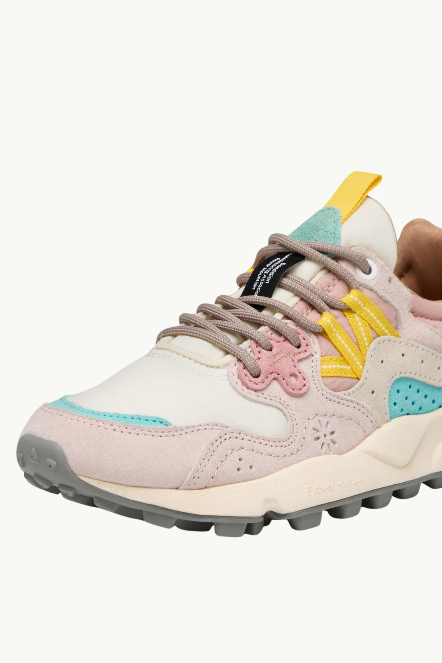  Flower Mountain Sneakers Suede Nylon Multicolor - 2