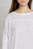  Purotatto Over T-shirt Bianco Bianco Donna - 5