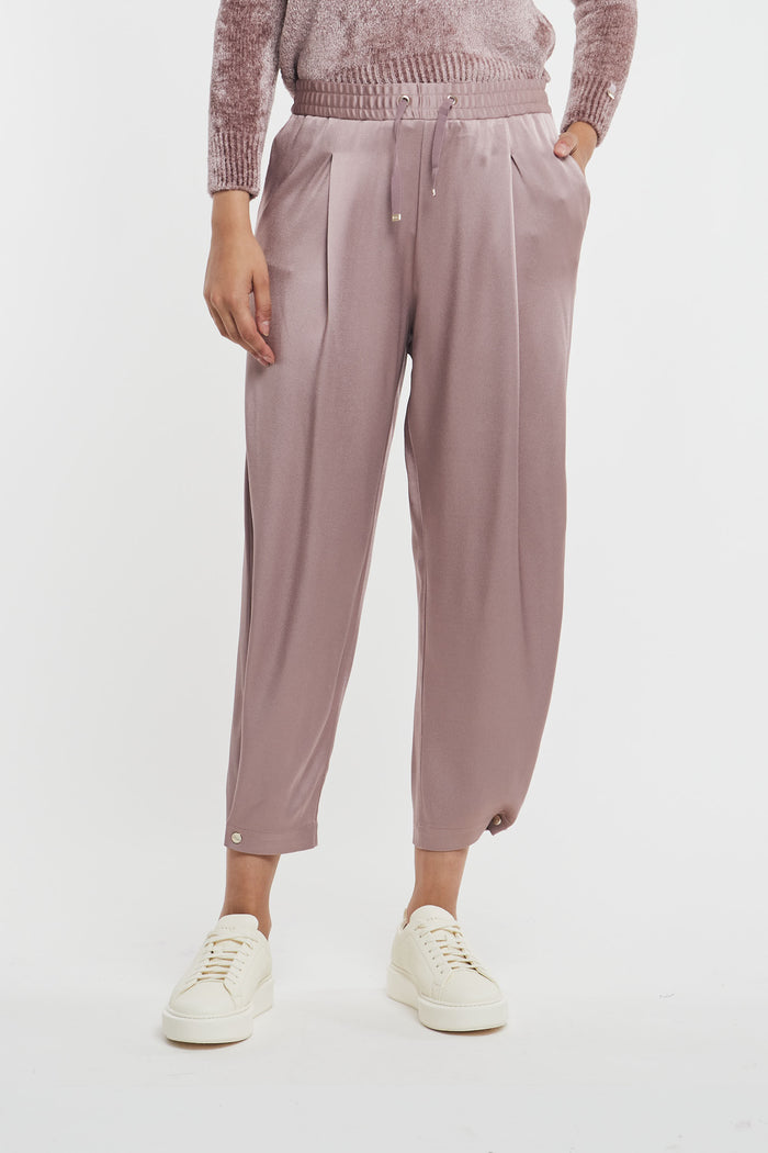 Herno Pantalone Satin Effect Multicolor Donna