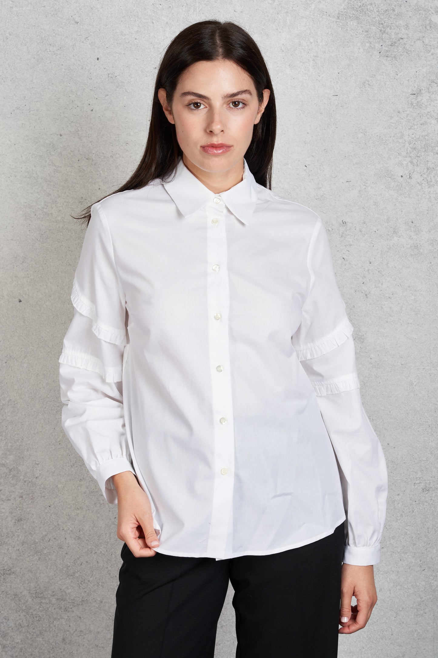  Semi-couture Camicia Bianco Bianco Donna - 3