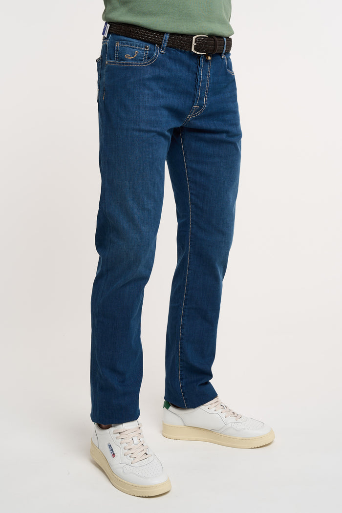  Jacob Cohen Jeans Bard Cotton/viscose Multicolor Azzurro Uomo - 3