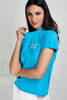  Mc2 Saint Barth Cotton Crew Neck T-shirt Multicolor Multicolor Donna - 7