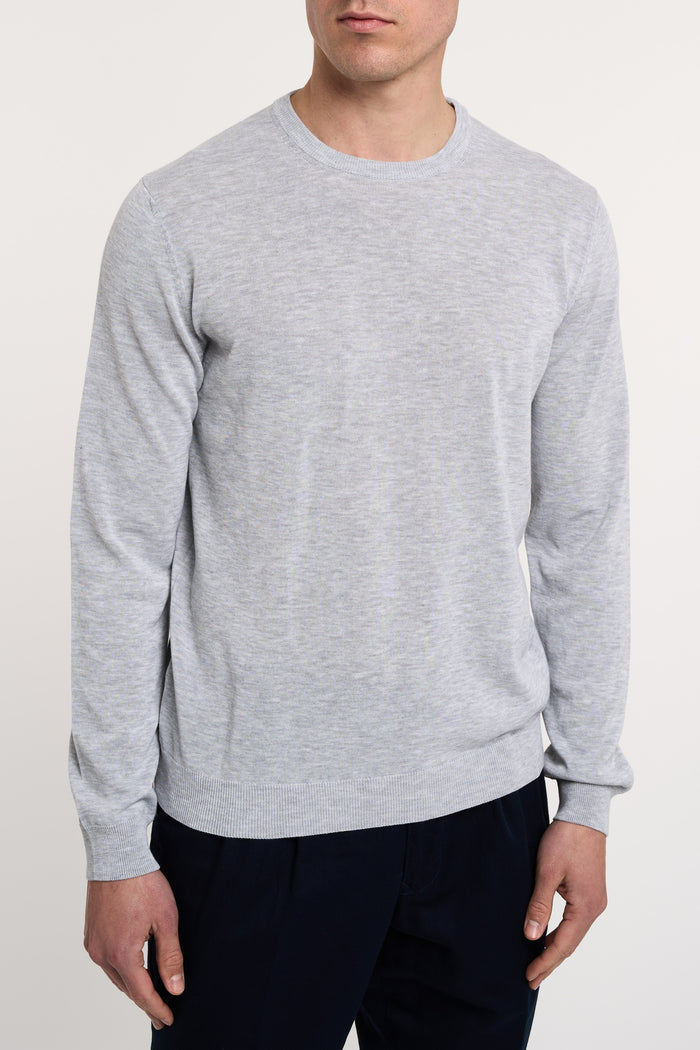  Zanone Sweater 100% Co Grey Grigio Uomo - 3