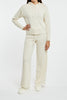 Mc2 Saint Barth Hoodie Sweater Bianco Donna
