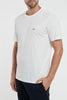 CP Company 301 Jersey Small Logo T-Shirt Bianco Uomo 93010-16155-2