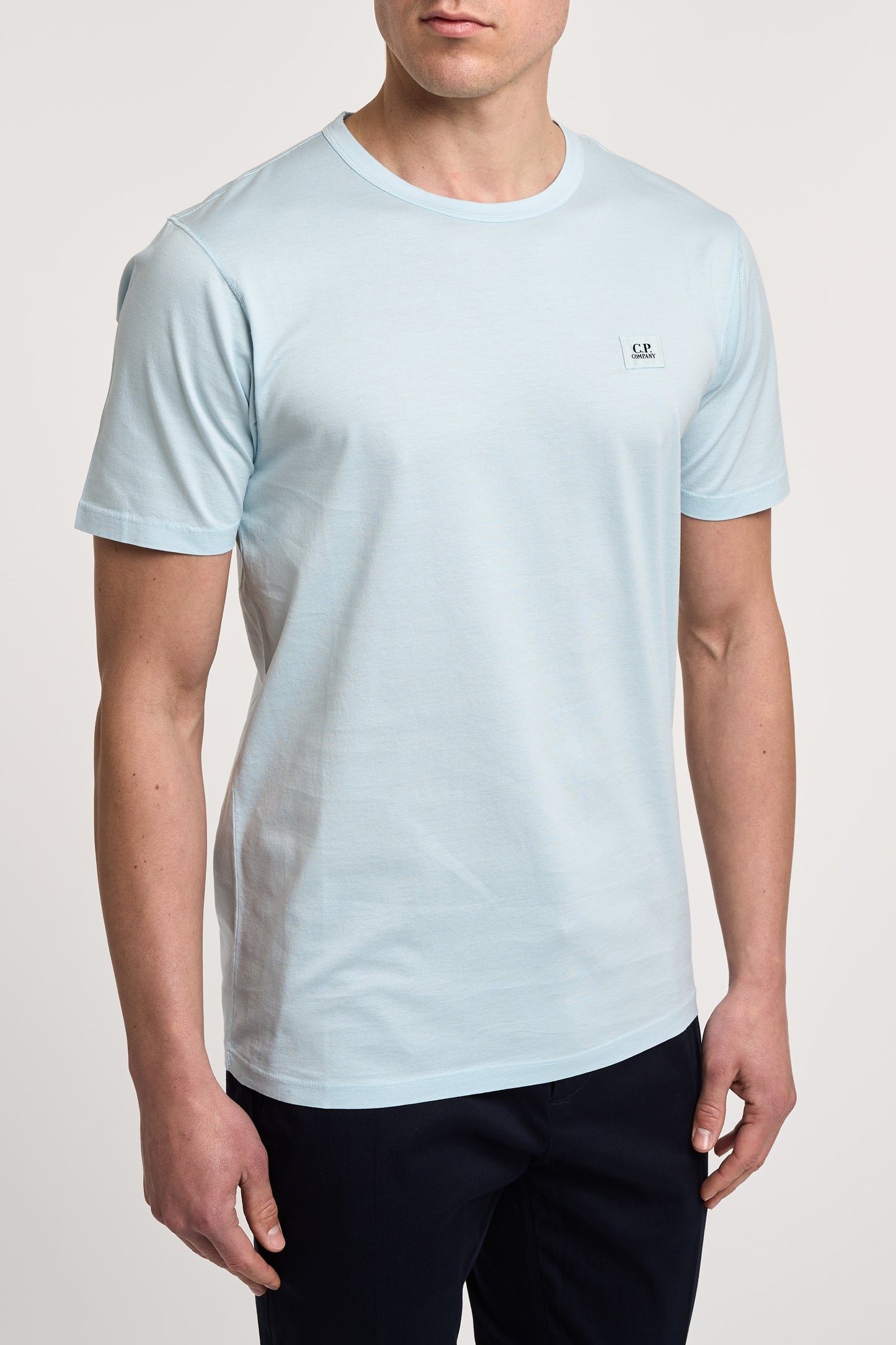  C.p. Company T-shirt 100% Co Blu Azzurro Uomo - 3