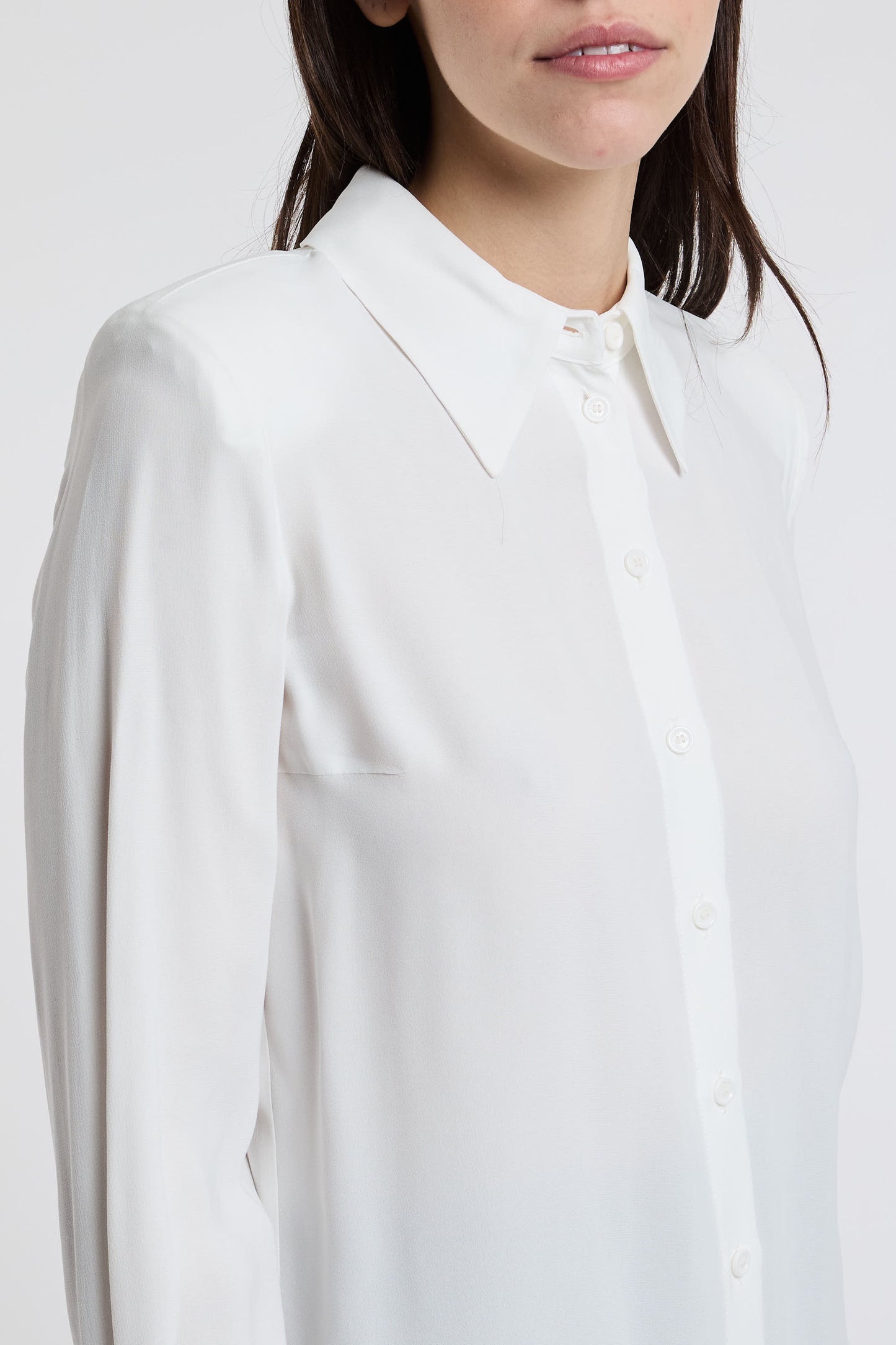  Elisabetta Franchi Shirt 100% Vi White Bianco Donna - 6
