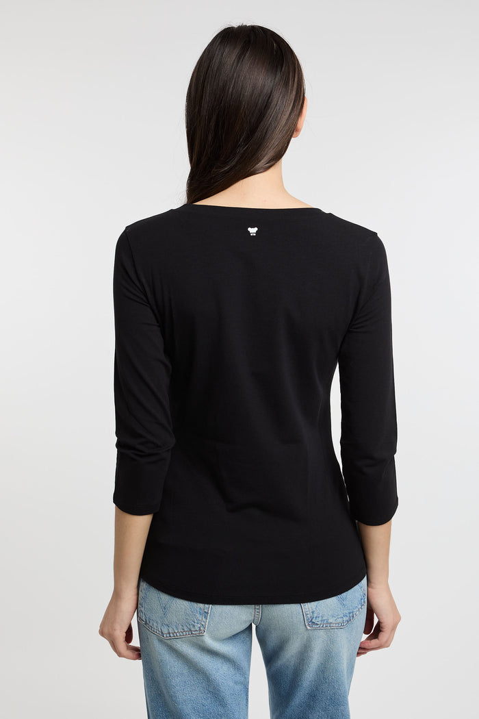  Max Mara Weekend Black T-shirt For Women Nero Donna - 4