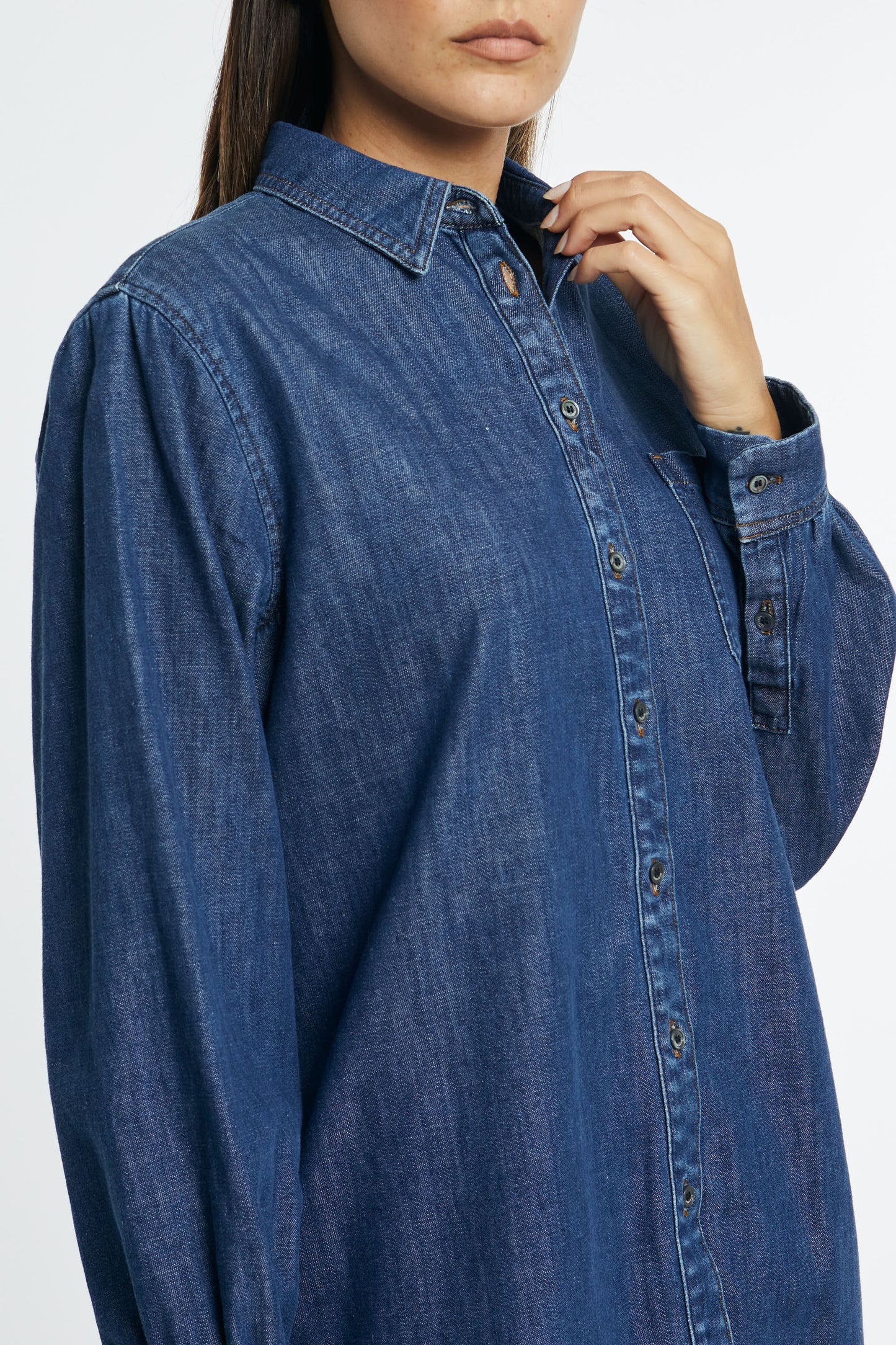  Maxmara Camicia Blu Blu Donna - 5