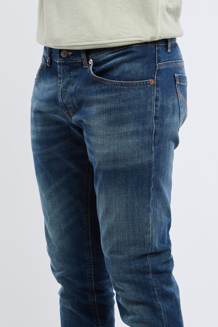  Dondup Jeans George 98% Co 2% Ea Blue Blu Uomo - 6