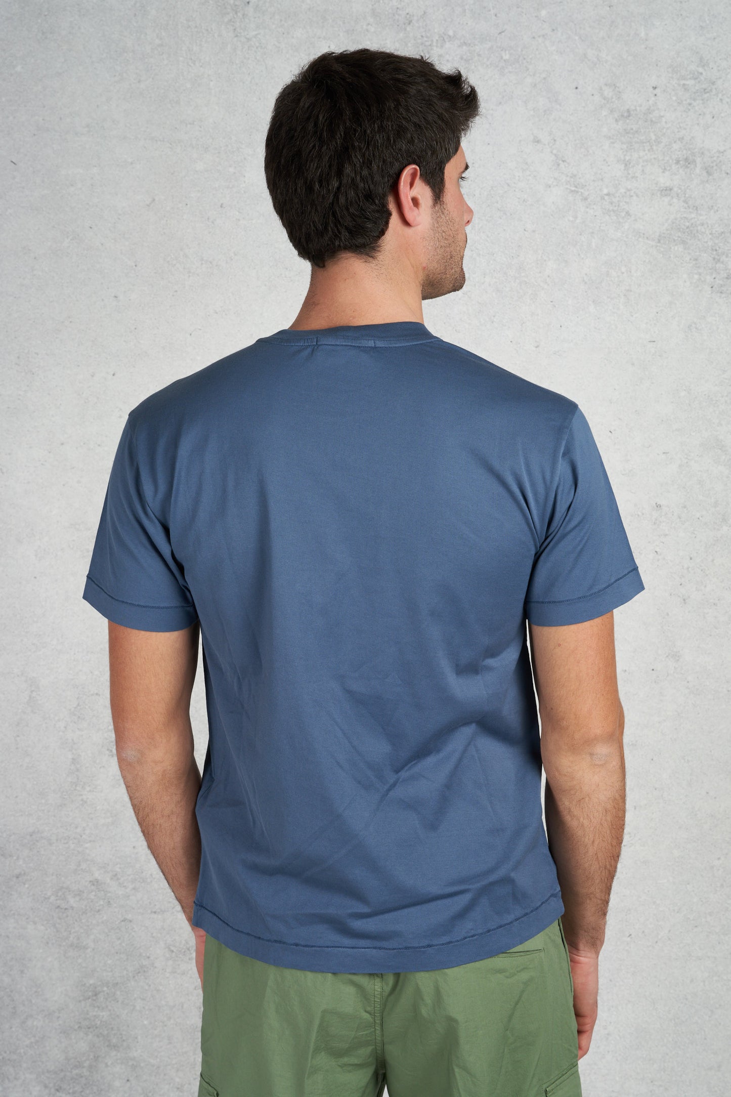  Stone Island T-shirt Mezza Manica Blu Blu Uomo - 4