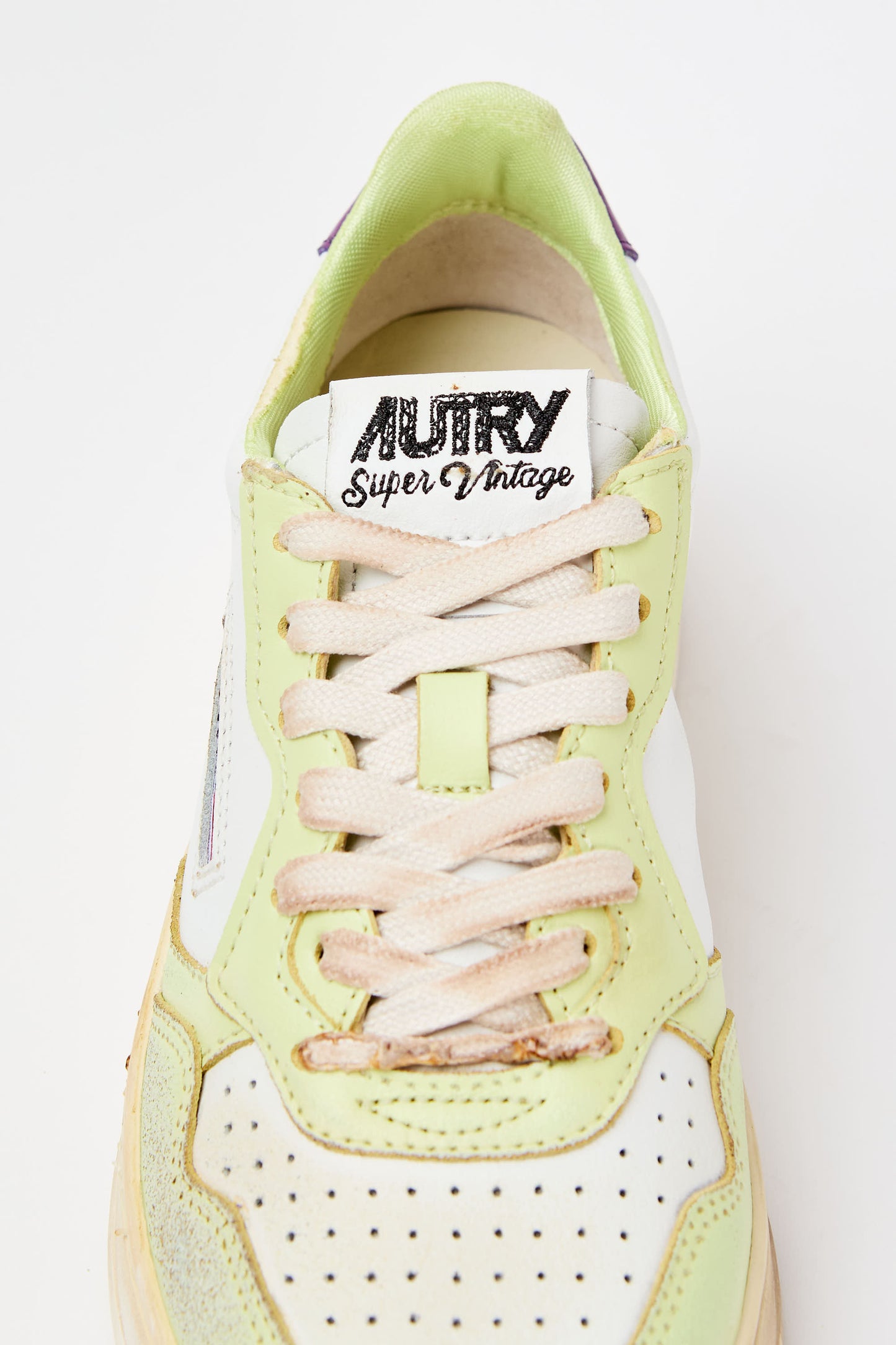  Autry Sneakers Sup Vint Low Wom Multicolor Verde Donna - 7
