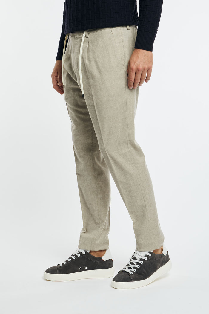  Cruna Pantalone Beige Beige Uomo - 3