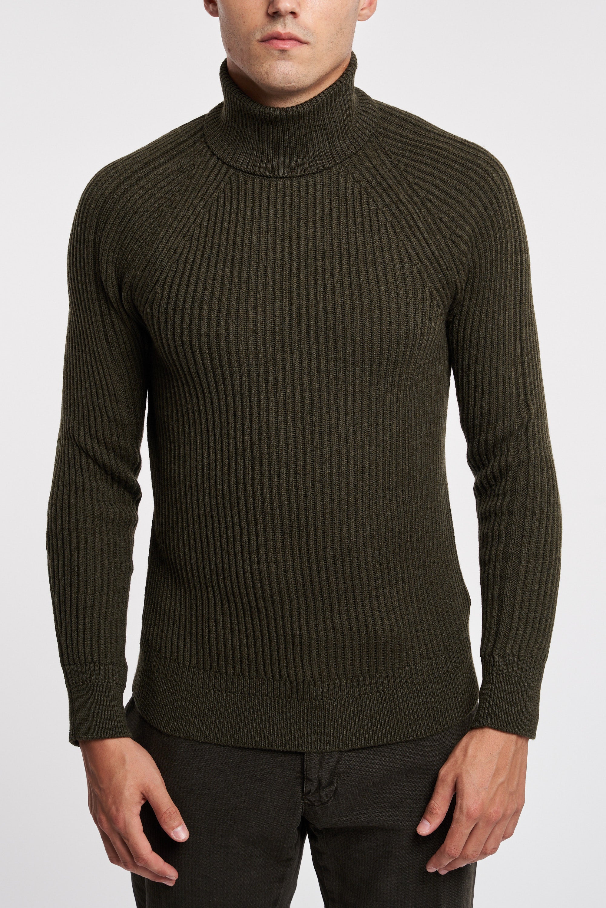 Zanone Turtleneck Sweater Multicolor Z4874 Uomo