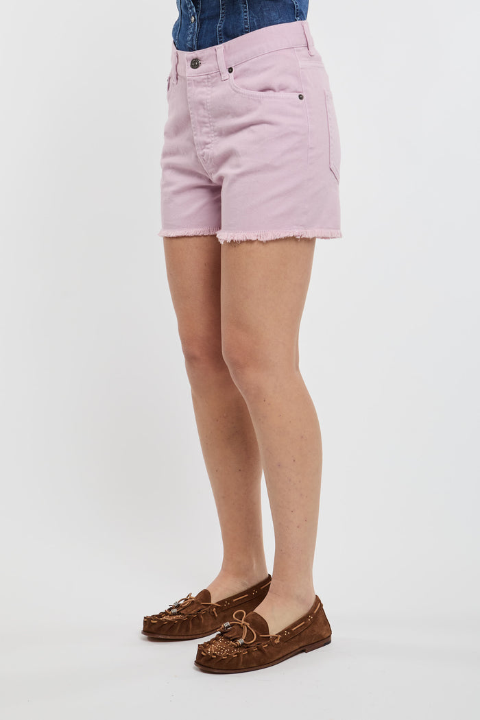 Dondup Stella Shorts 100% Cotton Pink-2