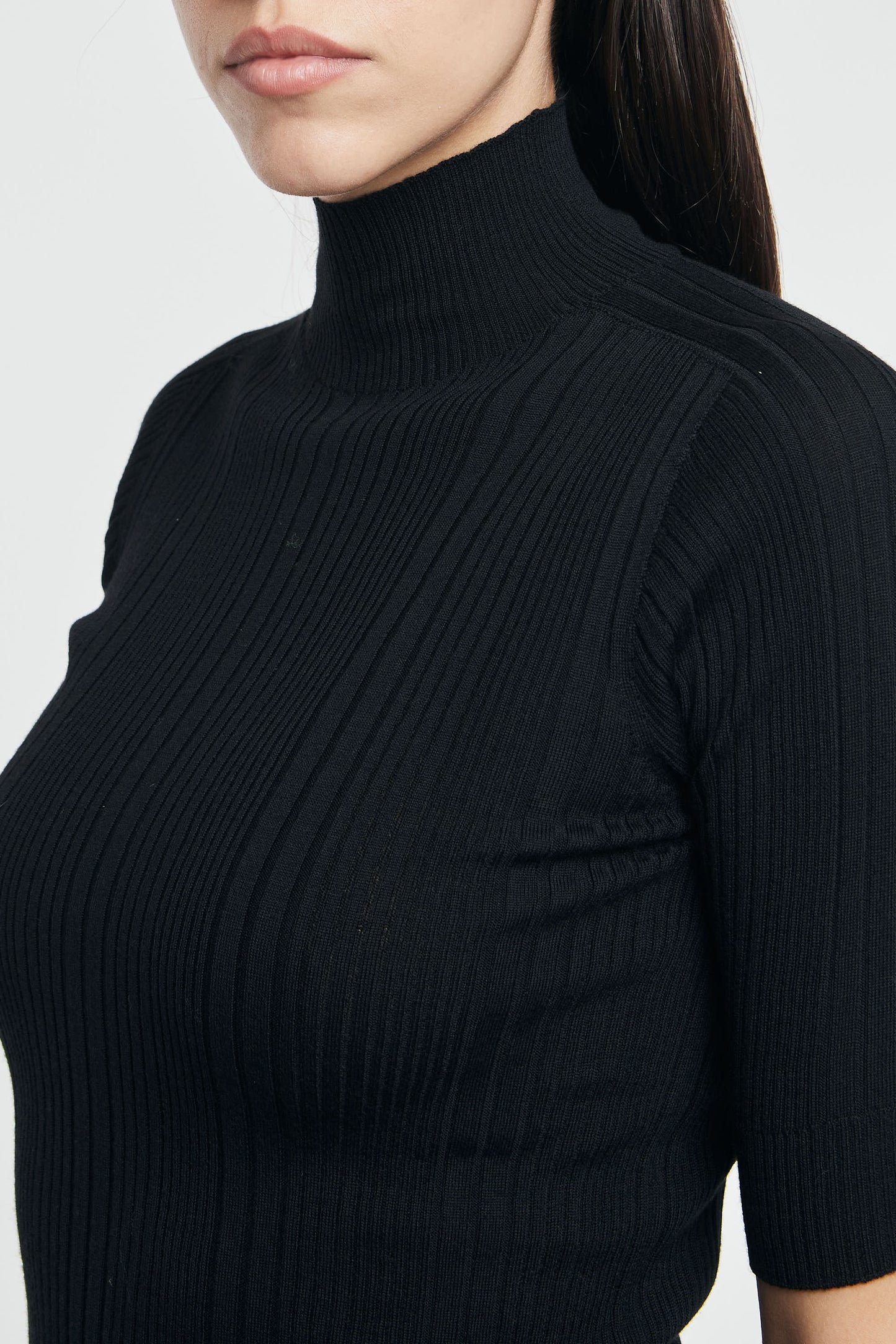  Peserico Maglia Tricot Nero 93291-14228 Nero Donna - 6