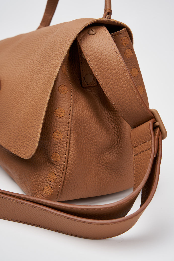  Zanellato Borsa Postina Pura 20 Luxethic Pelle Marrone Marrone Donna - 4