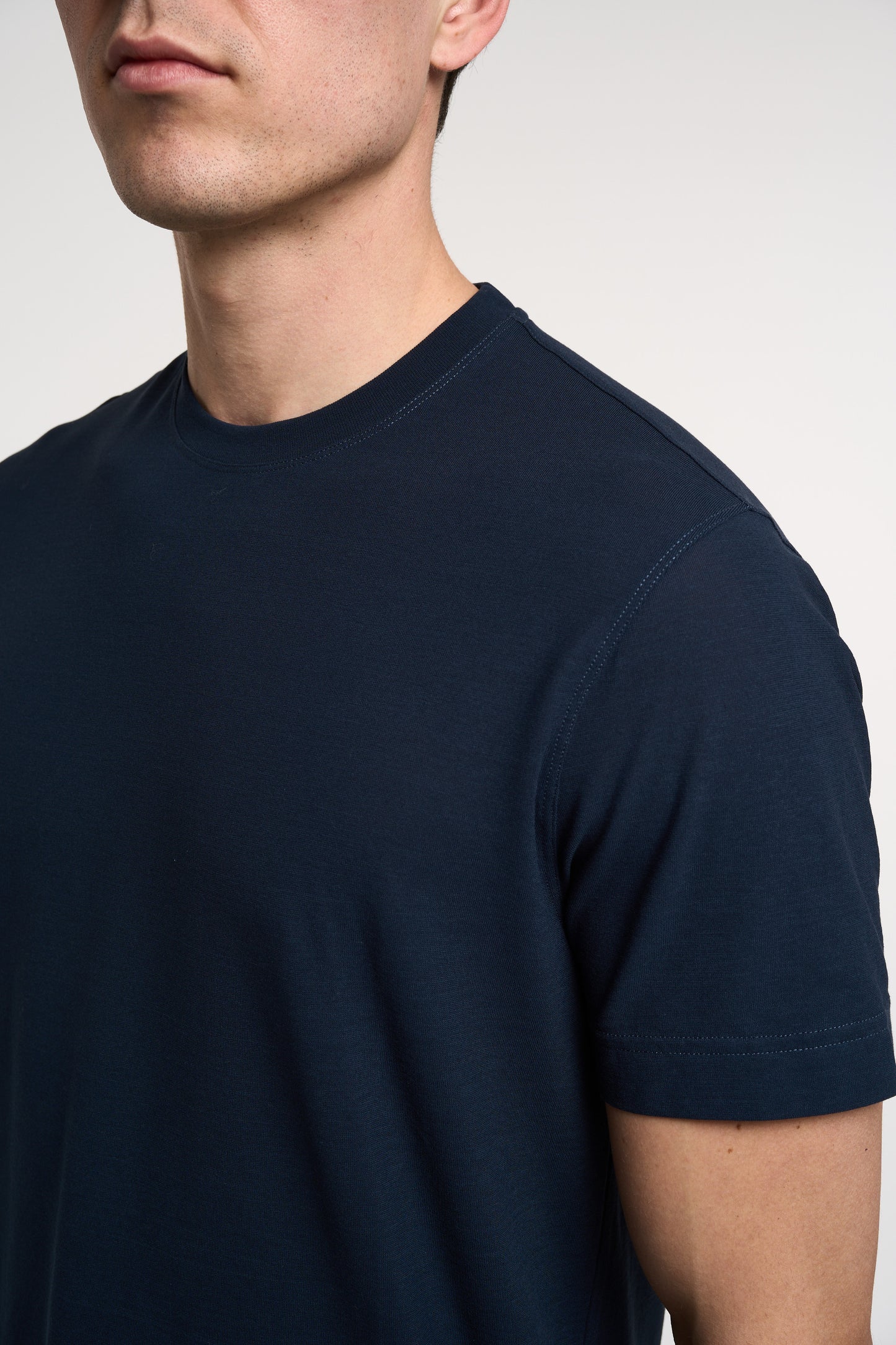  Zanone T-shirt 100% Co Blu Blu Uomo - 5