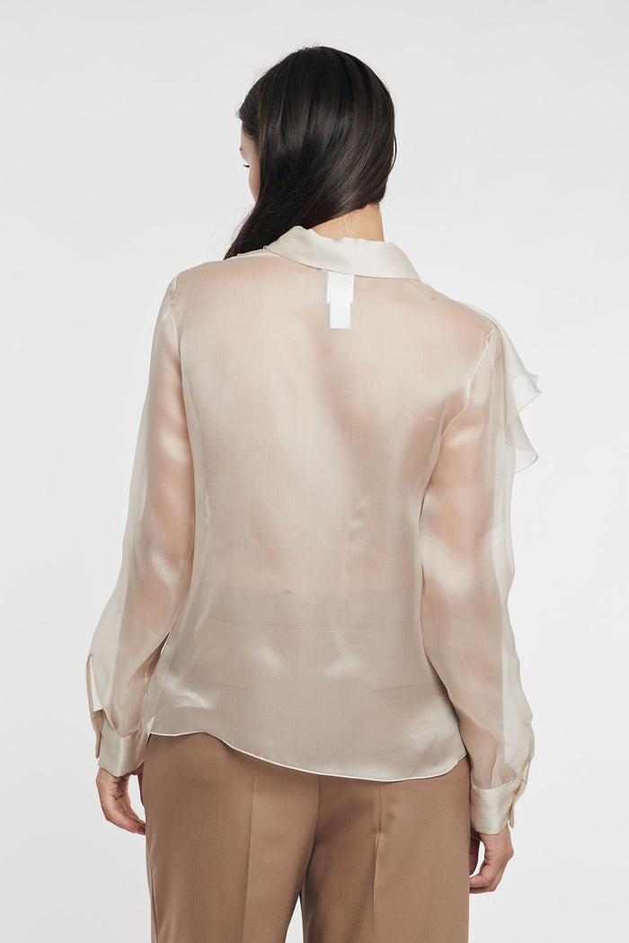  Fabiana Filippi Camicia Multicolor Beige Donna - 6
