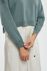 Peserico Maglia Tricot Lana Seta E Cashmere Verde Verde Donna - 7