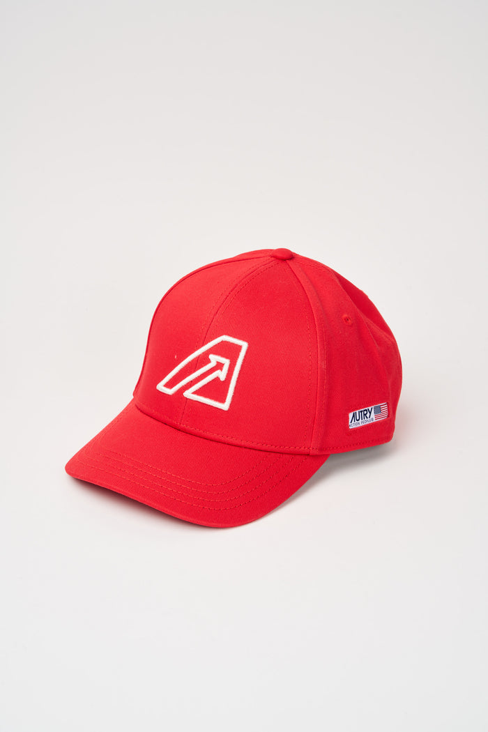 Autry Icon Baseball Cap Red-2