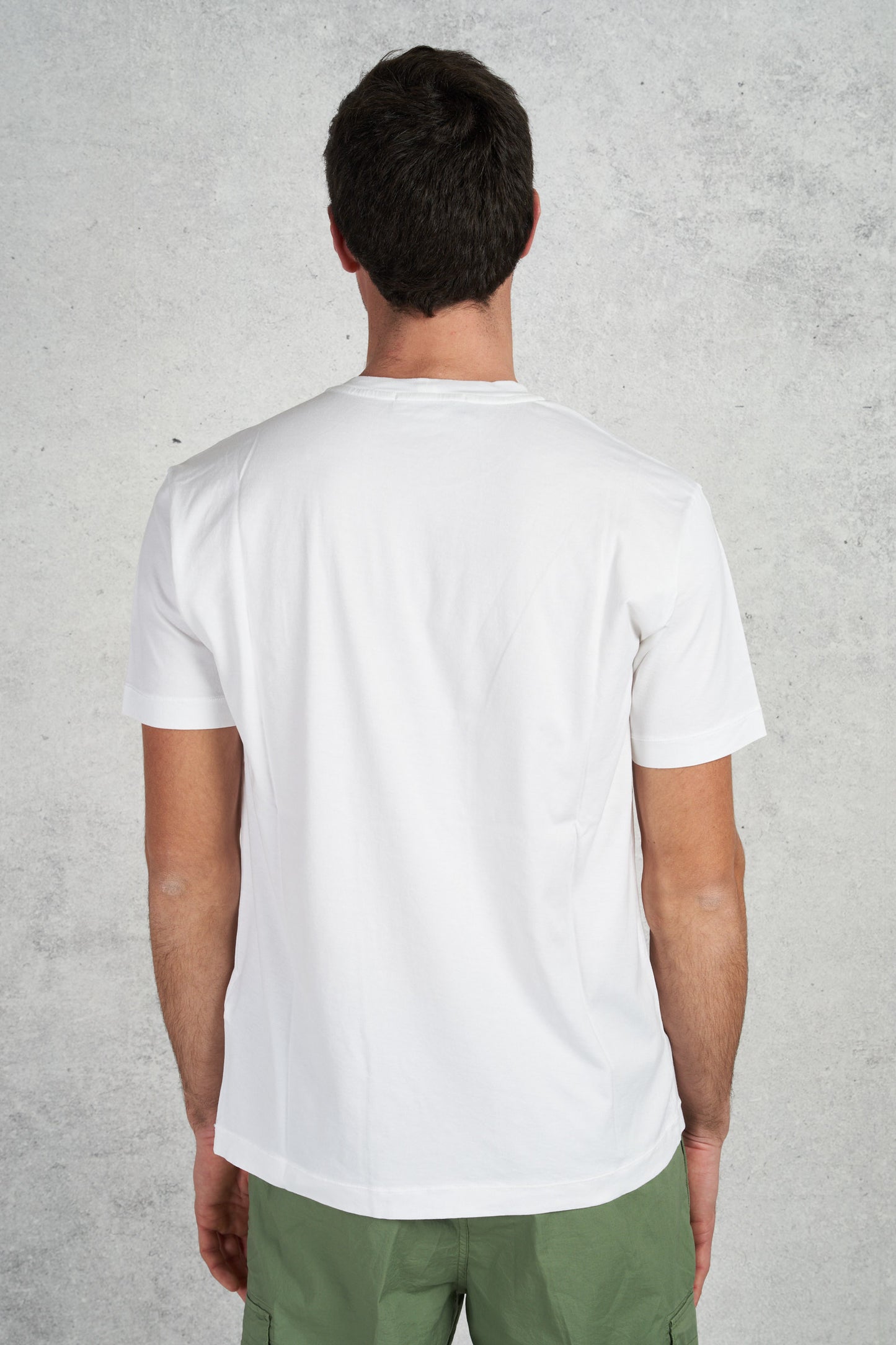  Stone Island T-shirt Mezza Manica Bianco Bianco Uomo - 4