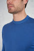  Fedeli Girocollo M/l Supima Light Dusty Blu Blu Uomo - 1