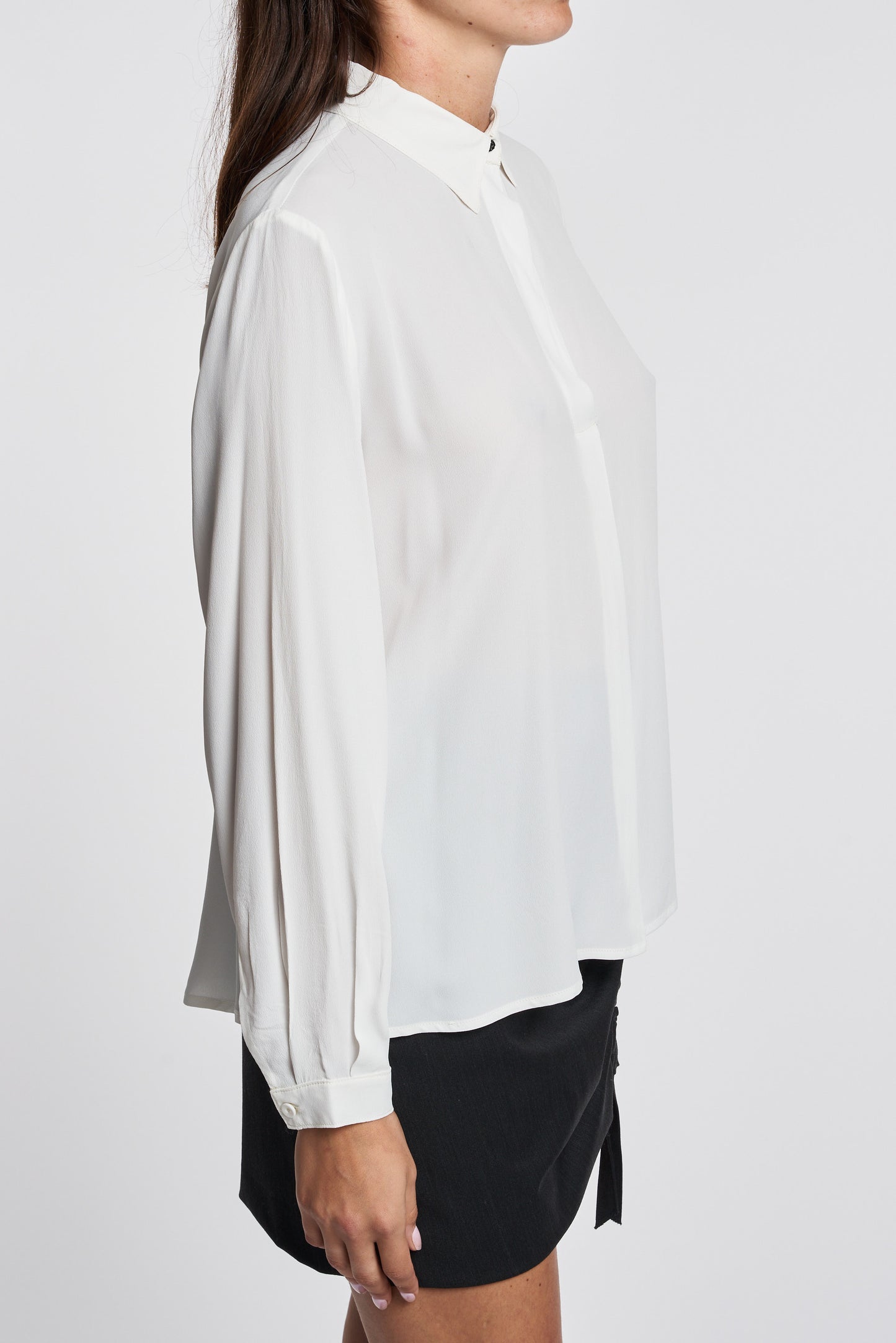 8 Pm Blusa Celentano Tessuto Bianco Bianco Donna - 3