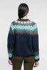  Woolrich Fairisle Pullover Blu Blu Donna - 4