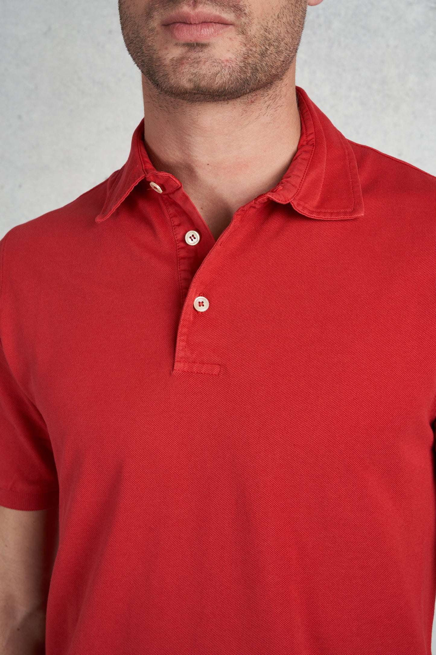  Fedeli North M/m Piquet Rosso Rosso Uomo - 6