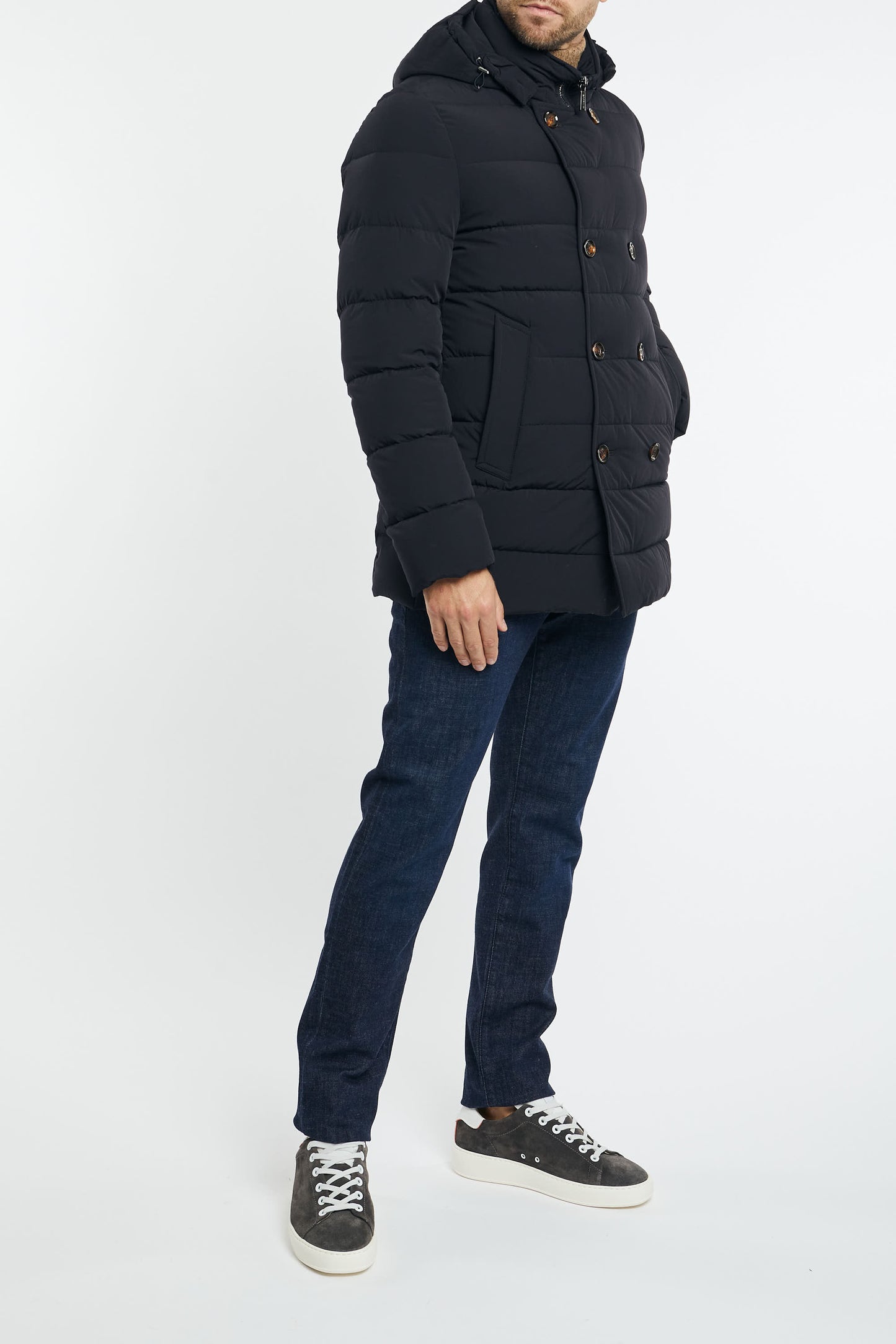  Moorer Giaccone Blu Blu Uomo - 2