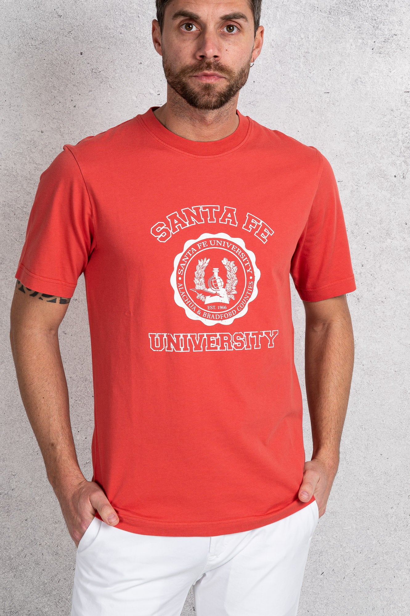  Department 5 T-shirt Rosso Rosso Uomo - 1