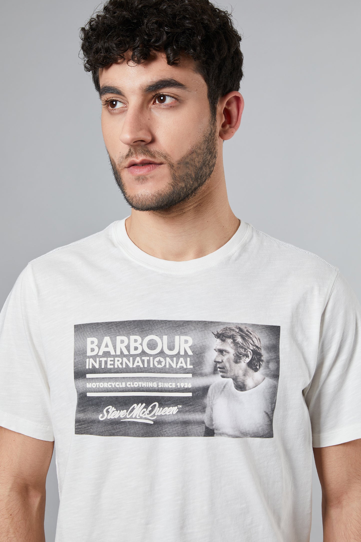  Barbour T-shirt Legend Tee Bianco Bianco Uomo - 2