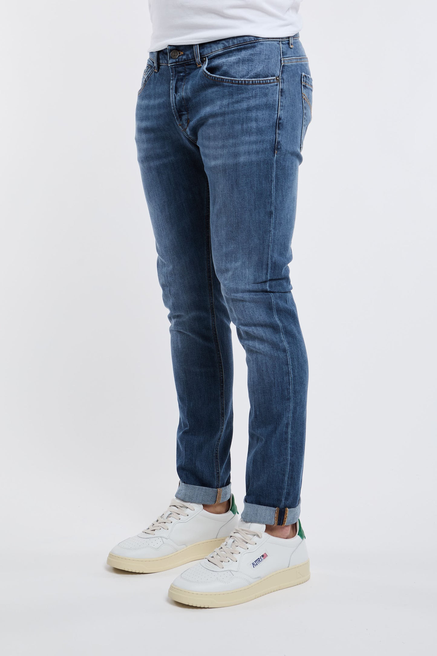  Dondup Jeans George 98%co 2%ea Blu Blu Uomo - 2