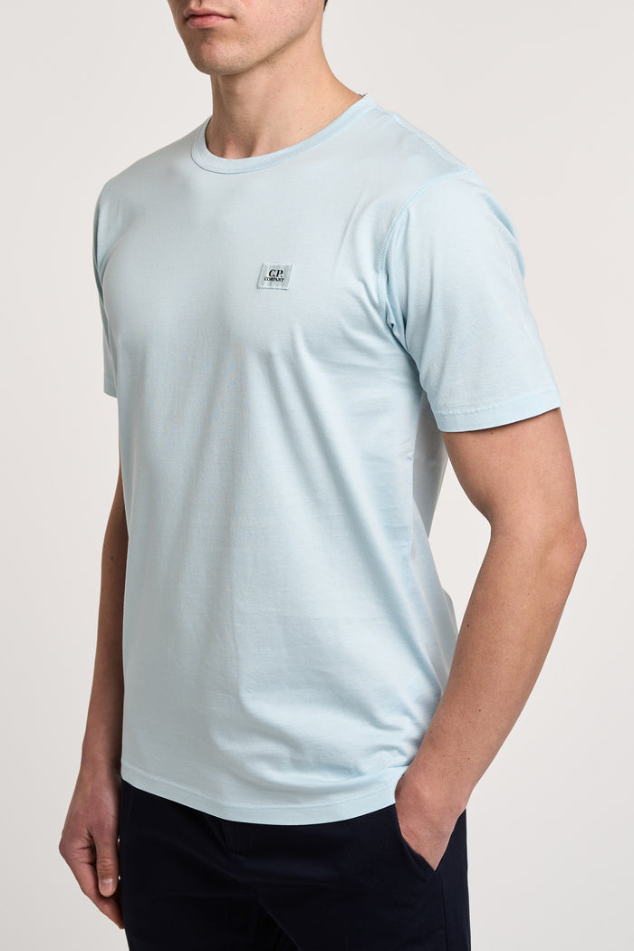  C.p. Company T-shirt 100% Co Blu Azzurro Uomo - 2