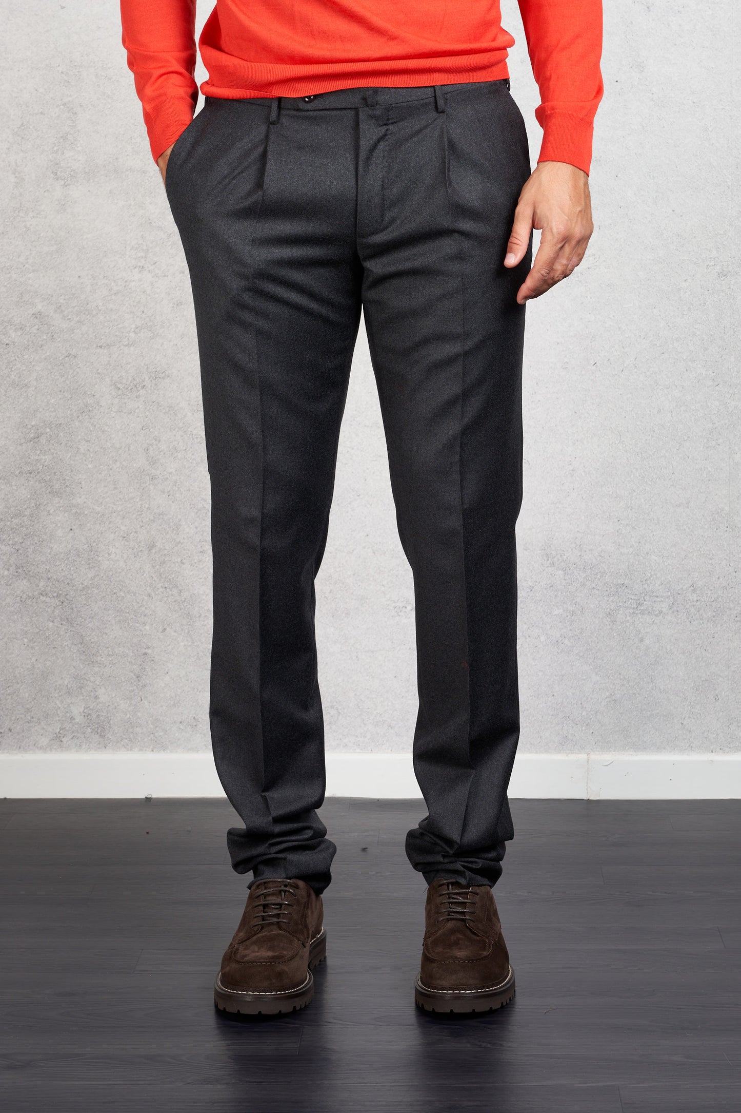  Incotex Men's Gray Trousers Grigio Uomo - 8