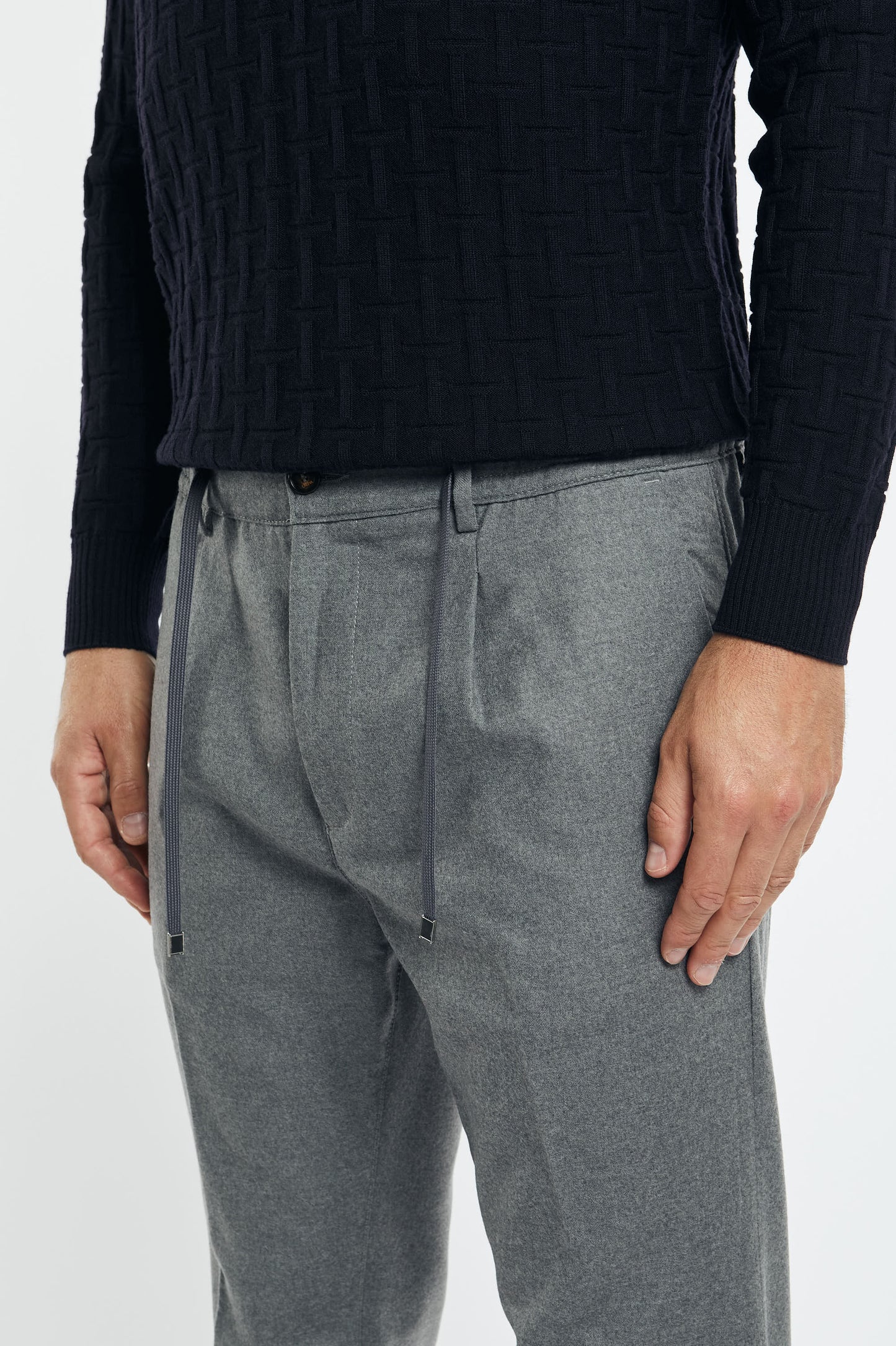  Cruna Pantalone Grigio Grigio Uomo - 3