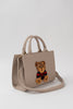 Rue Madam Borsa Mini Tote Grigio Donna-2