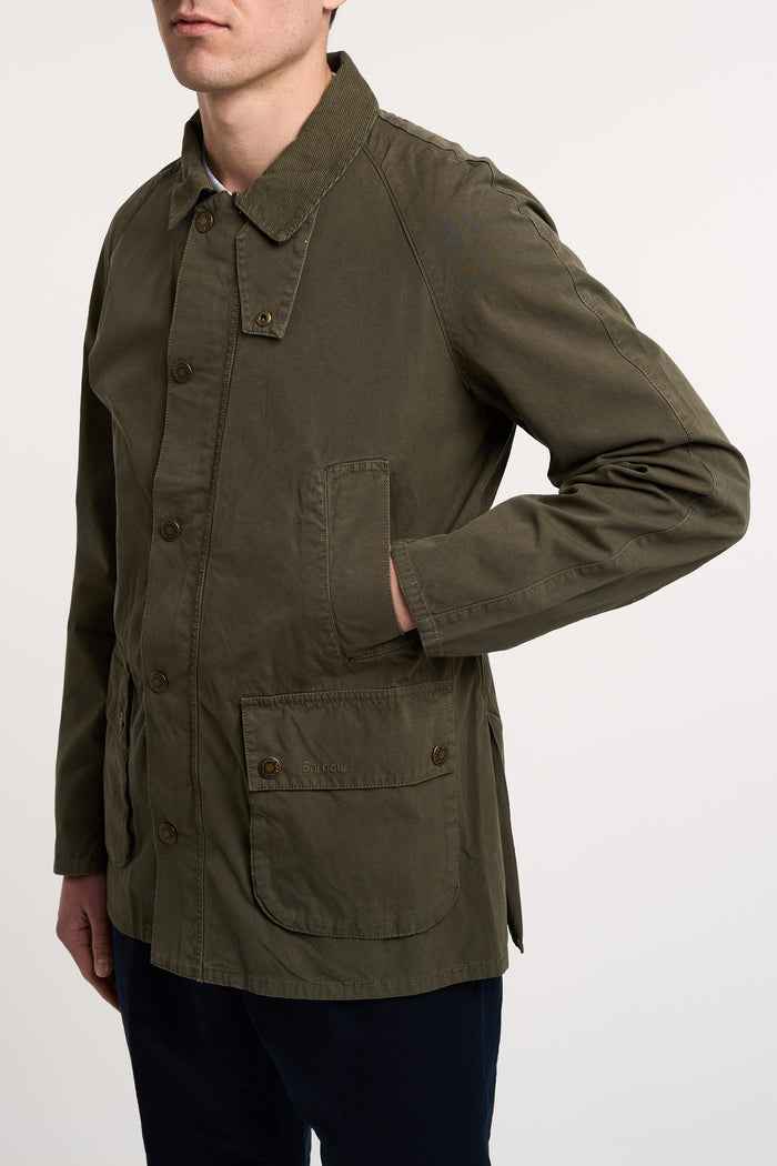 Barbour Ashby Casual Jacket 100% Cotton Green-2