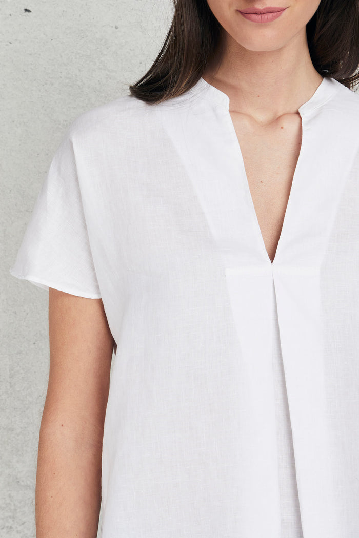  Aspesi White Women's Shirt Bianco Donna - 6