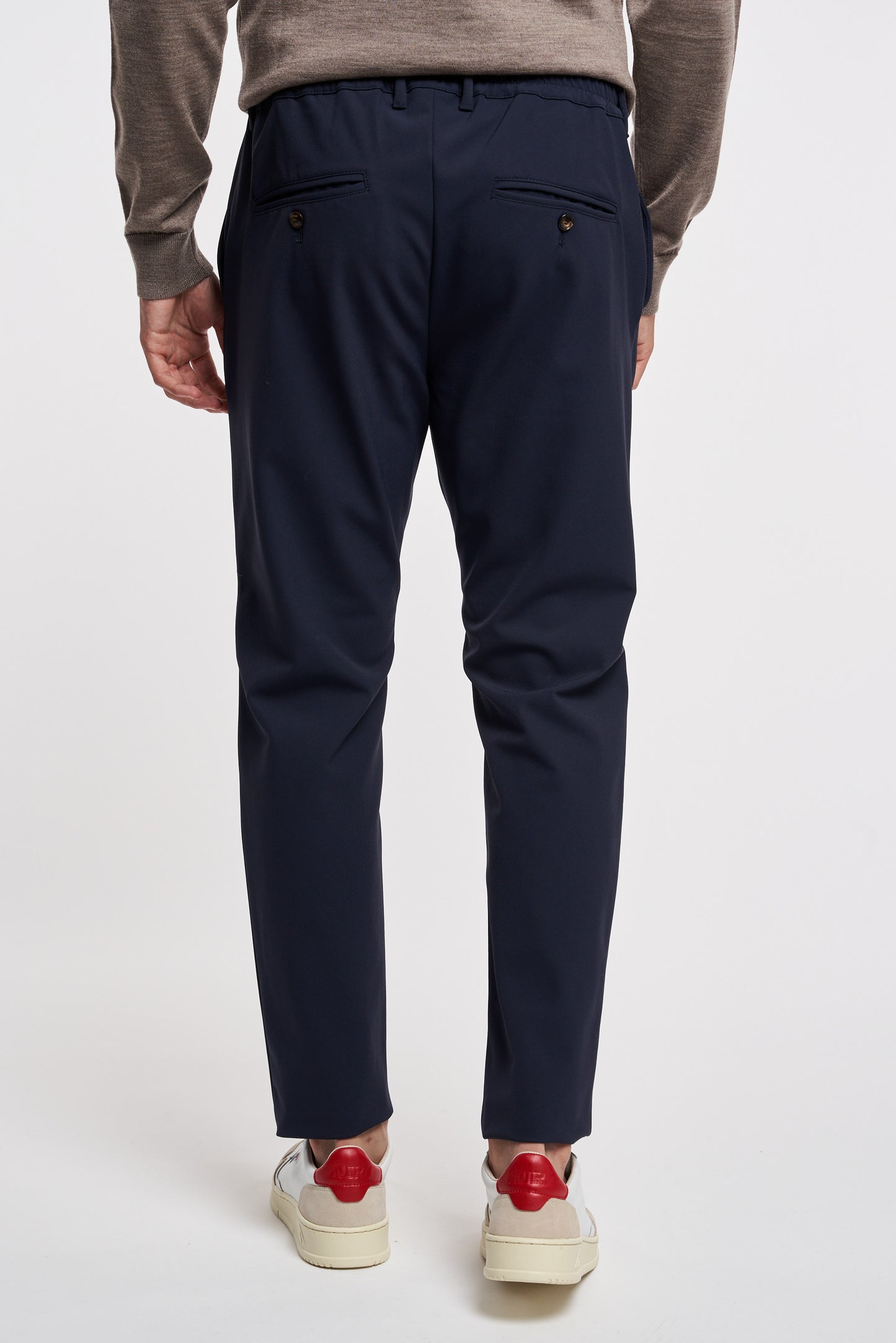  Cruna Pantalone 90% Pa 10% Ea Blu Blu Uomo - 4